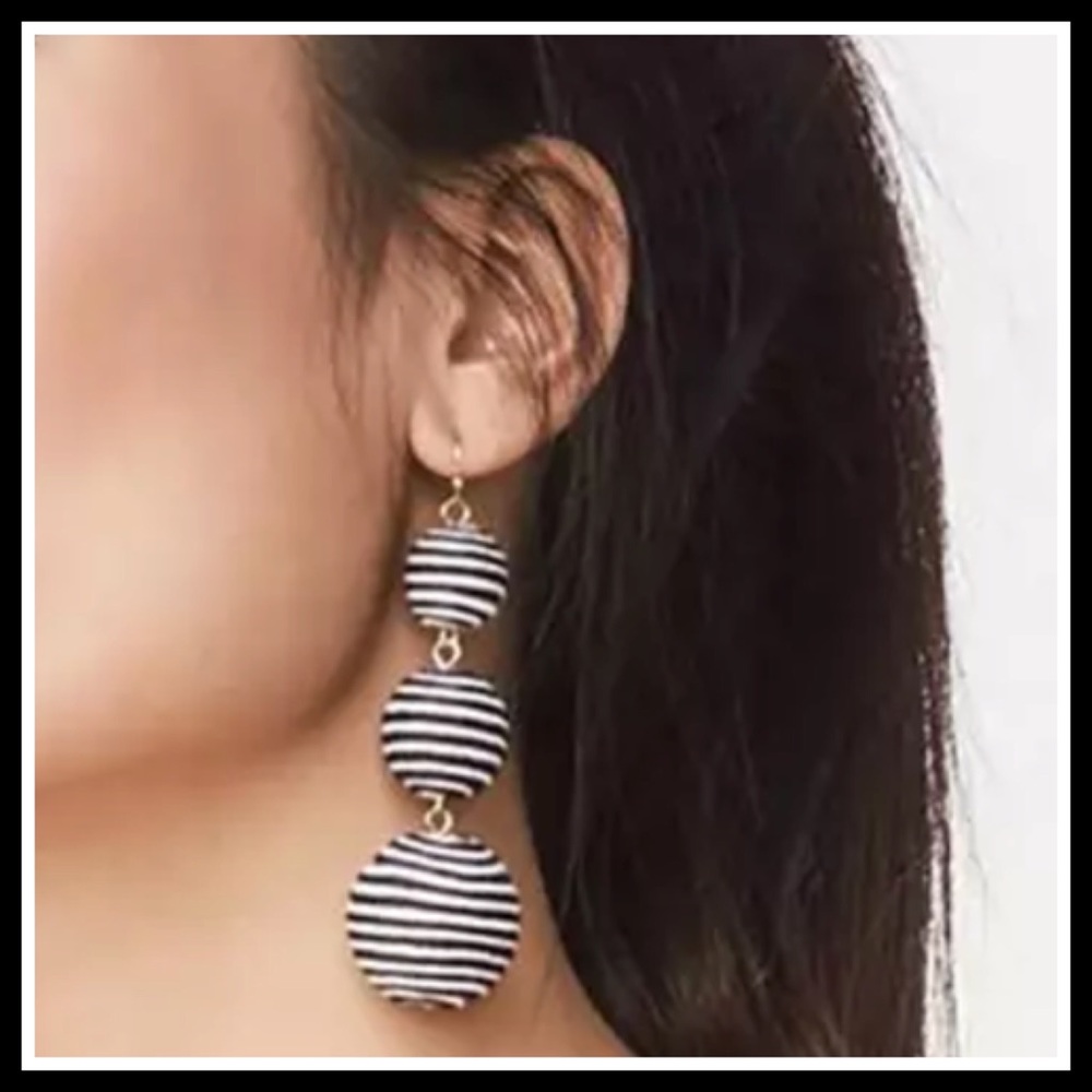 Trendy Thread Pom Pom Ball Dangle Earrings